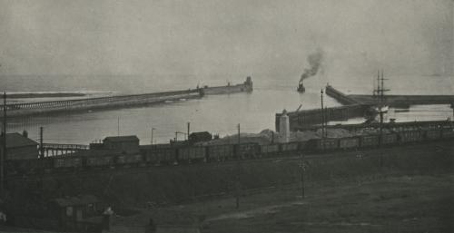 Construction of East Pier, Blyth
